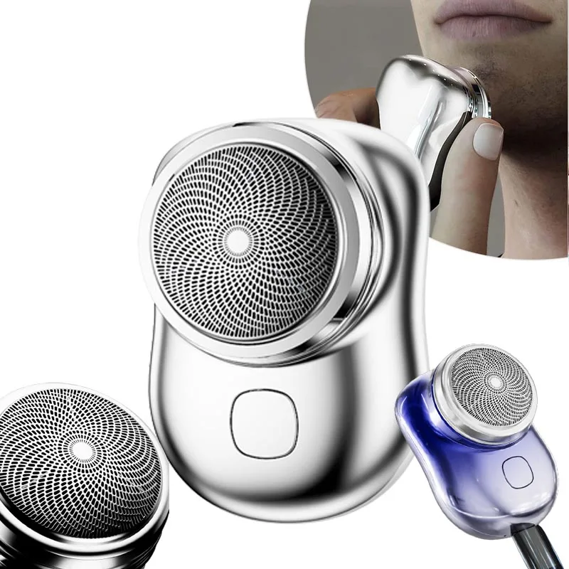 

2023 USB Rechargeable mini-shave portable electric shaver mini portable shaver for men