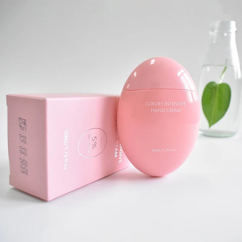 

Best Selling Egg Shape Hand Cream 50ml Support Customized Factory Outlet