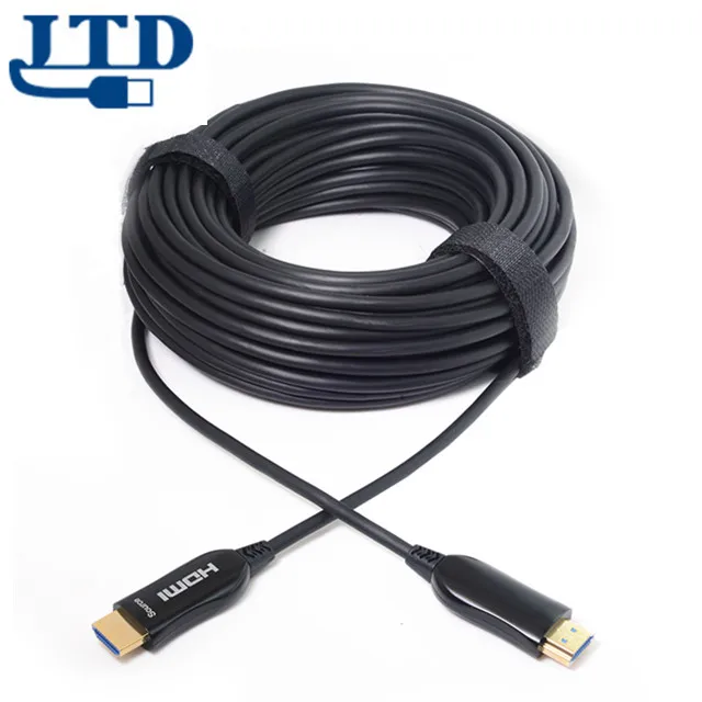 

10m 30m 50m 100m HDMI AOC Fiber Optic Cable, 4K@60Hz Support 18.2Gbps