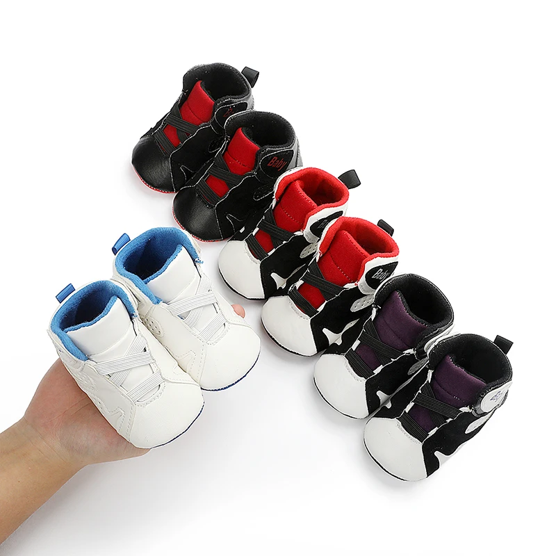 

Baby First Walker casual Shoes anti-skid soft trainer Breathable prewalker Infant Casual sport baby shoes for boys girs, As photo