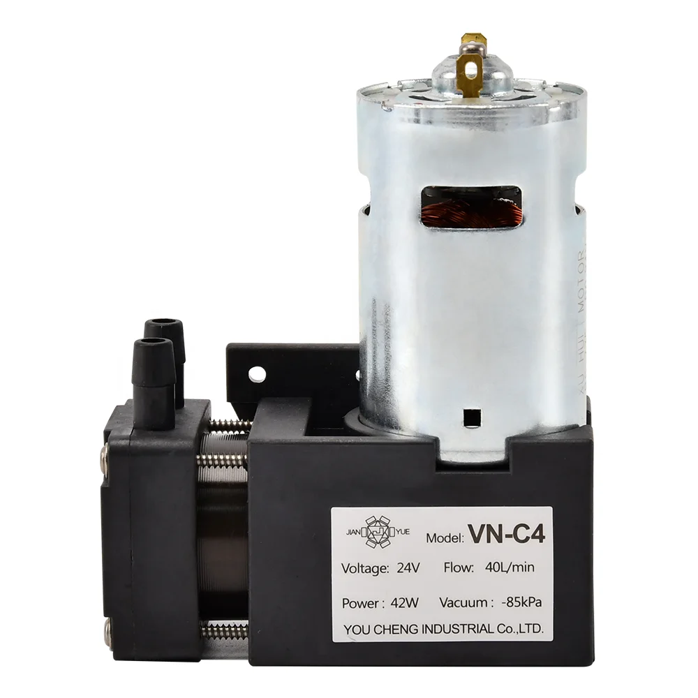 

12V/24V 40L/min Electric Mini High Pressure Booster Micro Pumps Piston Air Pump Suction Brushless Vacuum Pump