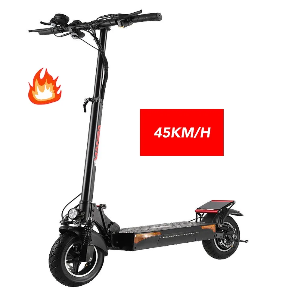 

EU STOCK adult off road 2 wheel folding 48v 45km/h 10inch free shipping powerful e scooter 500w 20kmh
