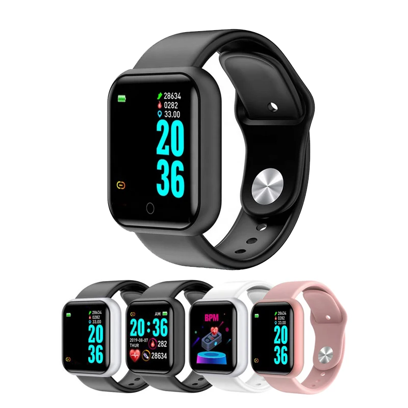 

Wholesale cheap y68 d20 Smart Watch 2021 Fitpro Reloj Inteligente Pro plus D20 Smartwatch Y68