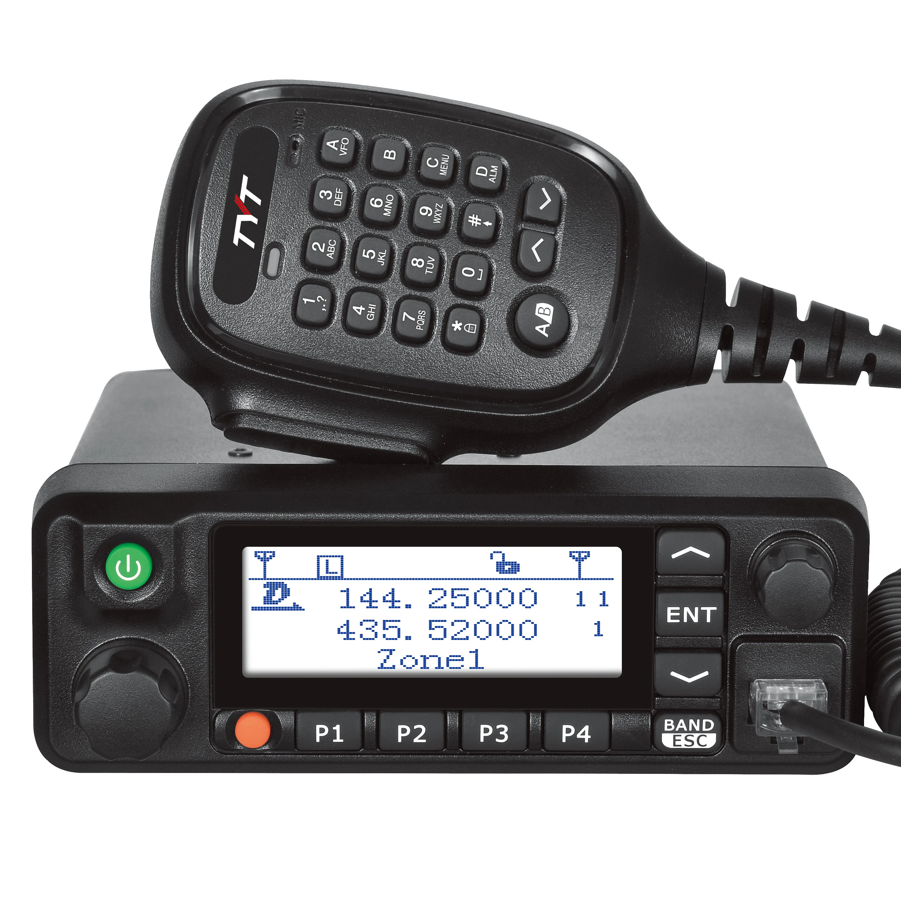 

TYT MD-9600 GPS Digital Mobile Radio VHF/UHF Dual band 50Watt digital mobile radio Transceiver 50w Car Truck Radio