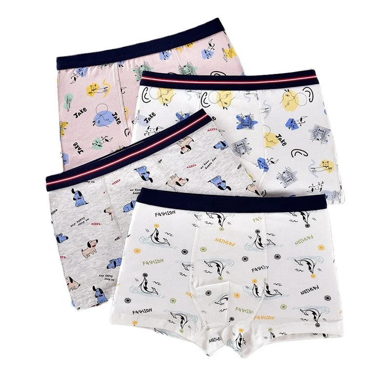 

Boys 2Pcs/lot Panties Kids Underpants Baby Underwear Children Boxers Briefs Shorts Infant Clothes Cartoon Car Underwears