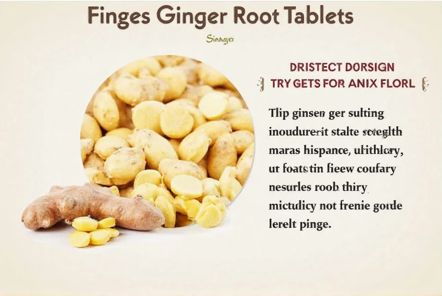 Ginger Root Tablets: Benefits, Dosage & Science-Backed Facts