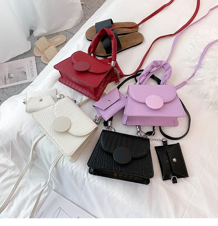 

Crocodile Pattern Handbags Crossbody Handbags Purses and Handbags for Women Hand Bags 2021, 4 colors