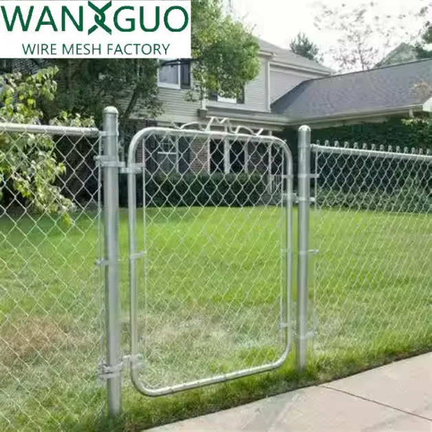 Commercial  Wire Black 8 Foot Used Wholesale Temporary Batting Cage Temporary PVC Wholesale  Coated  Chain Link Fence