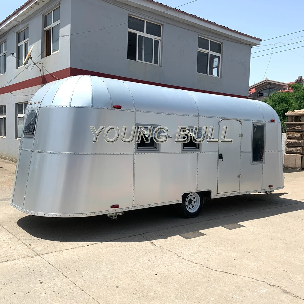 

High Quality China RV Motorhome / Camper trailer / travel caravans factory direct sale, White