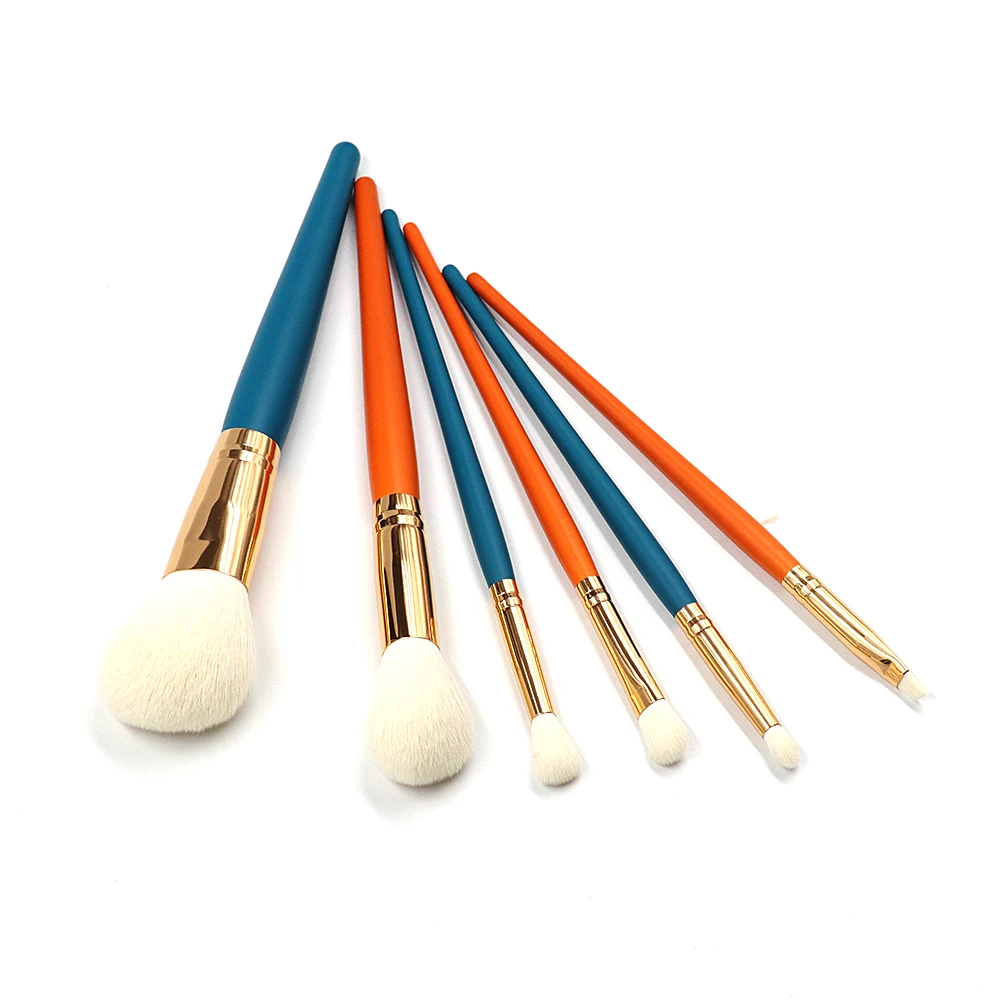 

Beautydom Makeup Brush Sets 6Pcs Highest Quality Lash Brush Oem Trending Products 2022 New Arrivals China Factories Round Brush, Customized color