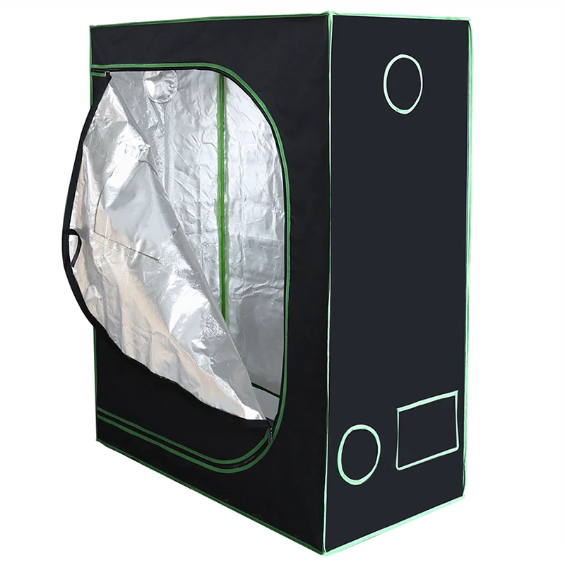 

LED Grow Tent 80*80*160MM Stainless Steel Structure Highly Reflective Fabric 1680D Mylar grow tent