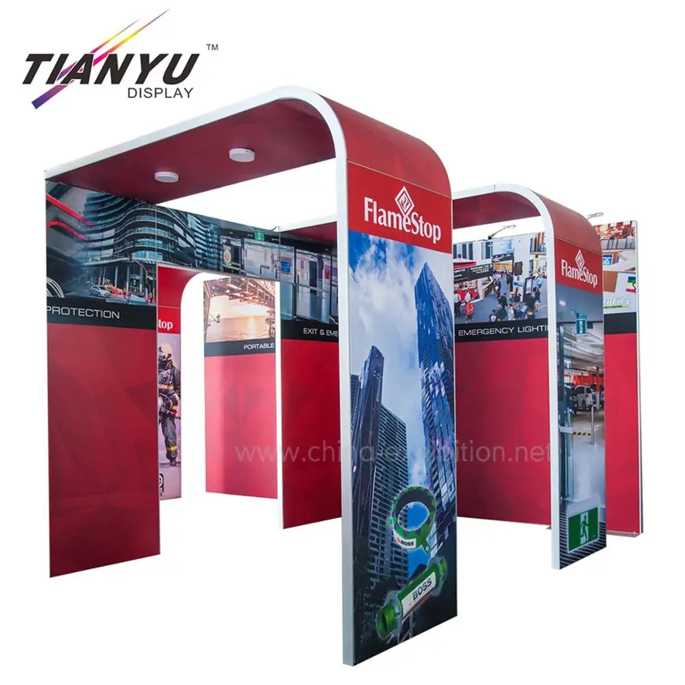 
Trade Show Booth New Product Knock Down Expo Booth Fabrication 