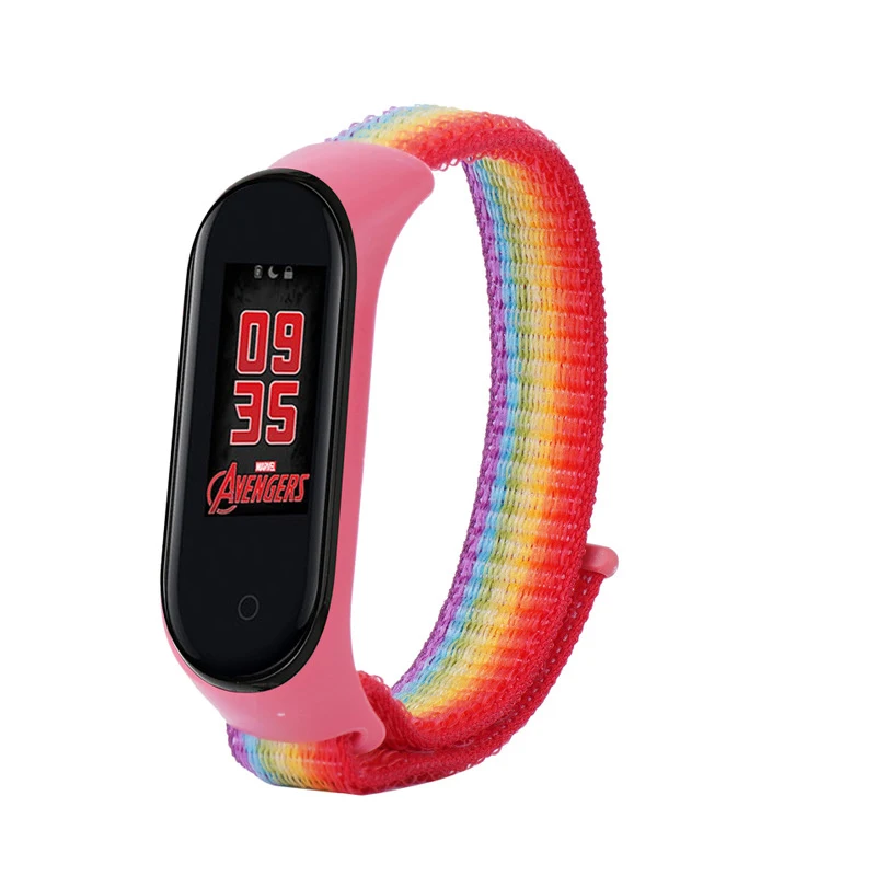 

Women And Men Fashion Nylon Sport Watch Bands Replacement For Xiaomi Mi Band 3/4/5/6 Smart Bracelet, 20 colors