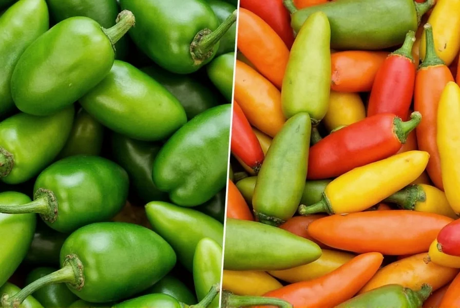 Anaheim vs Poblano Side by Side