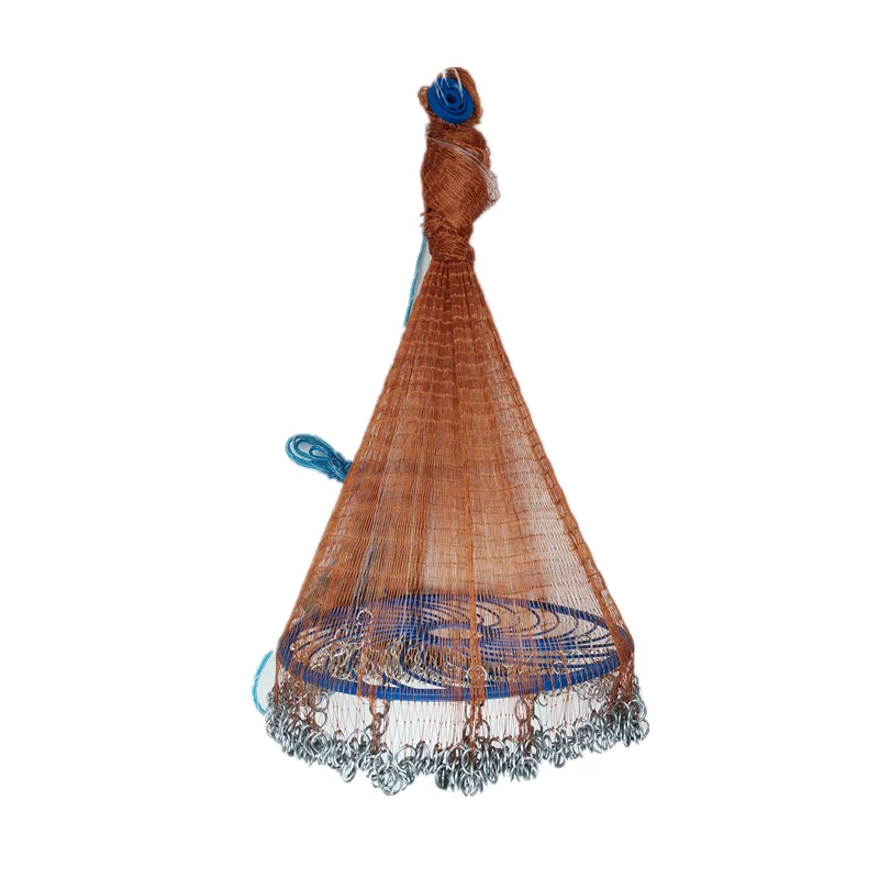 American style cast net throw fishing net for distribute