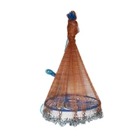 

American style cast net throw fishing net for distribute