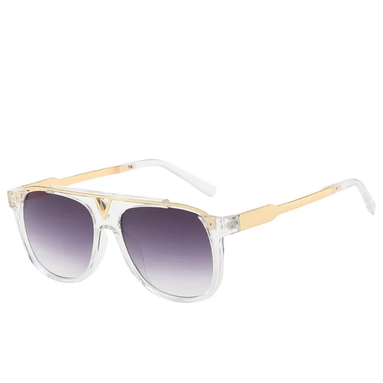 

2020 Fashion Vintage Classic Style Metal Sunglasses Women Men Cool Brand Design Sun Glasses Oculos De Sol 2157, Mix color or custom colors