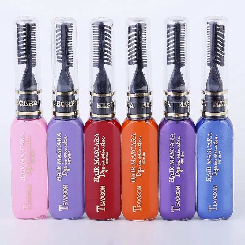 

Disposable Hair Dye White Dark Blue Dye Cream Color Color Mascara Dual-use