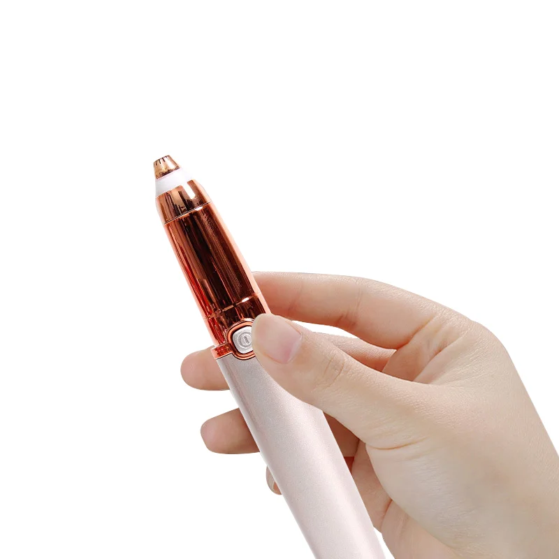 

2021 Female women eyebrow razor fine - tuning eyebrow shaving knife, Rose gold