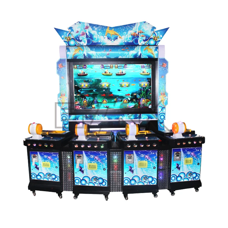 

mini 4 players fishing game table EPARK spare parts of the simulator large video game machine