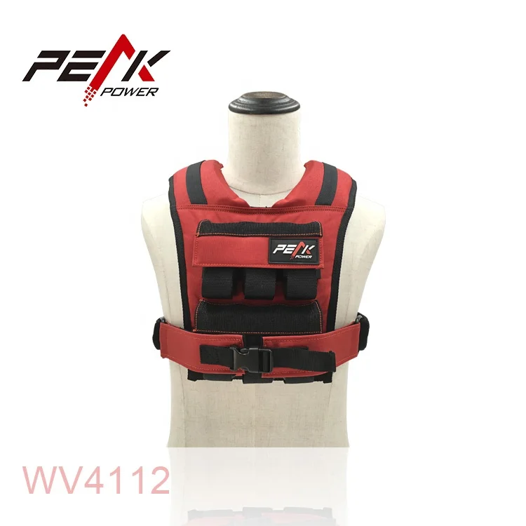 

PeakPower 10kg or 12kg High Quality Adjustable Cordura Weight Vest