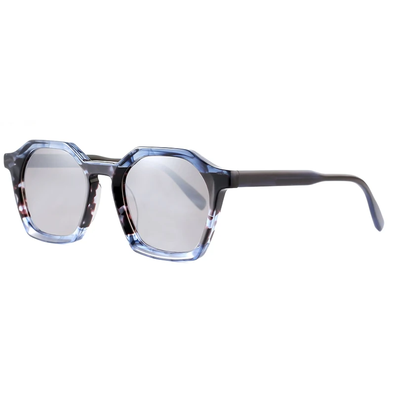 

2021 High Fashion Sunglasses Bevel Acetate Polarized Sunglasses Ready Goods Gafas