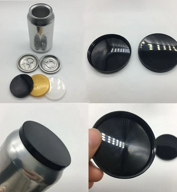 
202# 53mm Diameter Plastic Silicone Soda Can Lid 