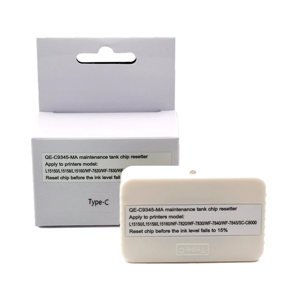 C9345 Maintenance TanK Chip Resetter for Epson L15150 L15160 L15158 L15168 L6578 L6558 WF-7820 WF-7830 ET-5800 ET-5850 ET-5880