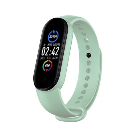 

2020 New Arrivals App Smart Wrist Band Fitness Tracker IP67 Waterproof Heart Rate Monitor Smart band bracelet M5 vs mi band 5, Black, blue, red, green, pink