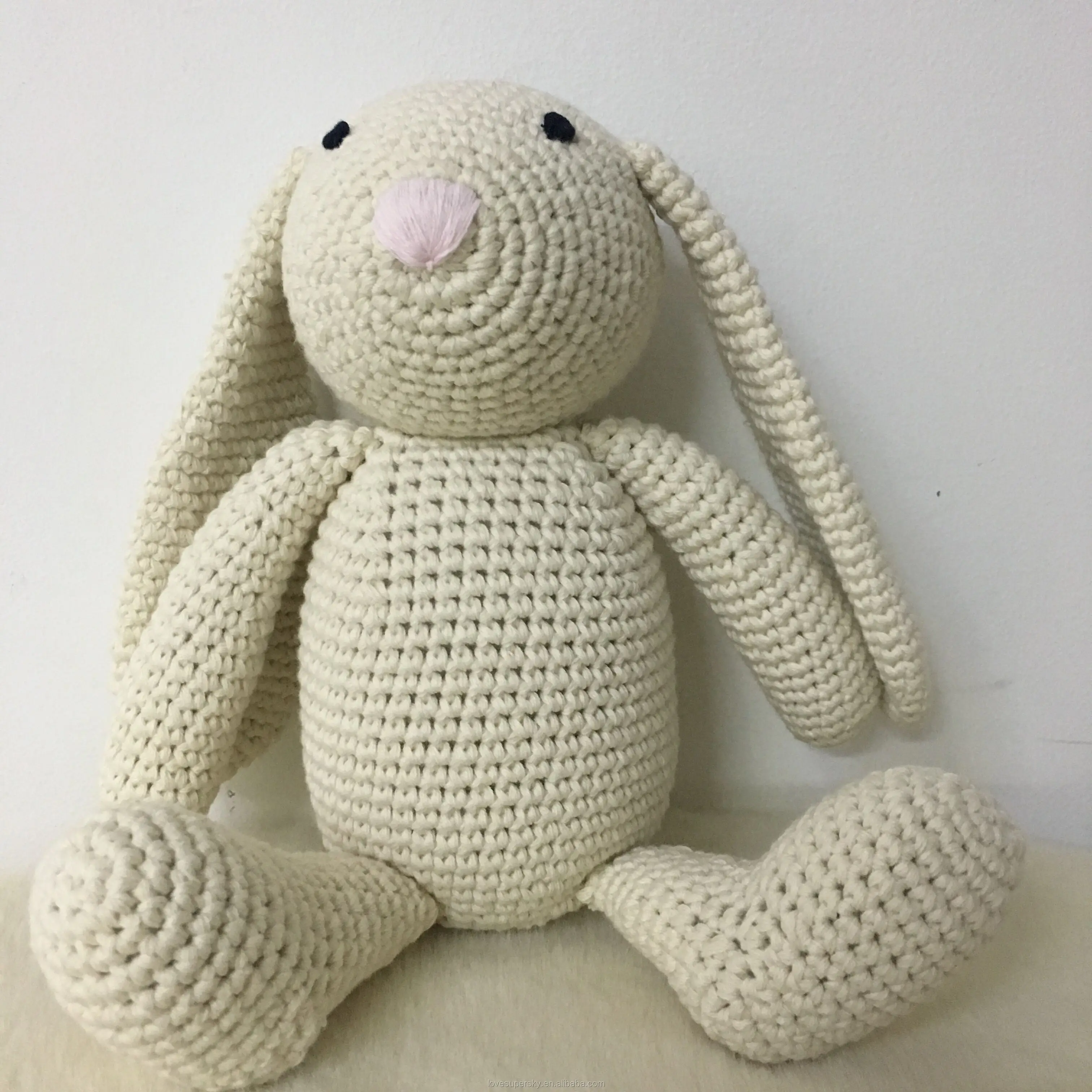 Floppy Eared Bunny Doll Crochet Long Ear Bunny Rabbit - Buy Long Ear ...