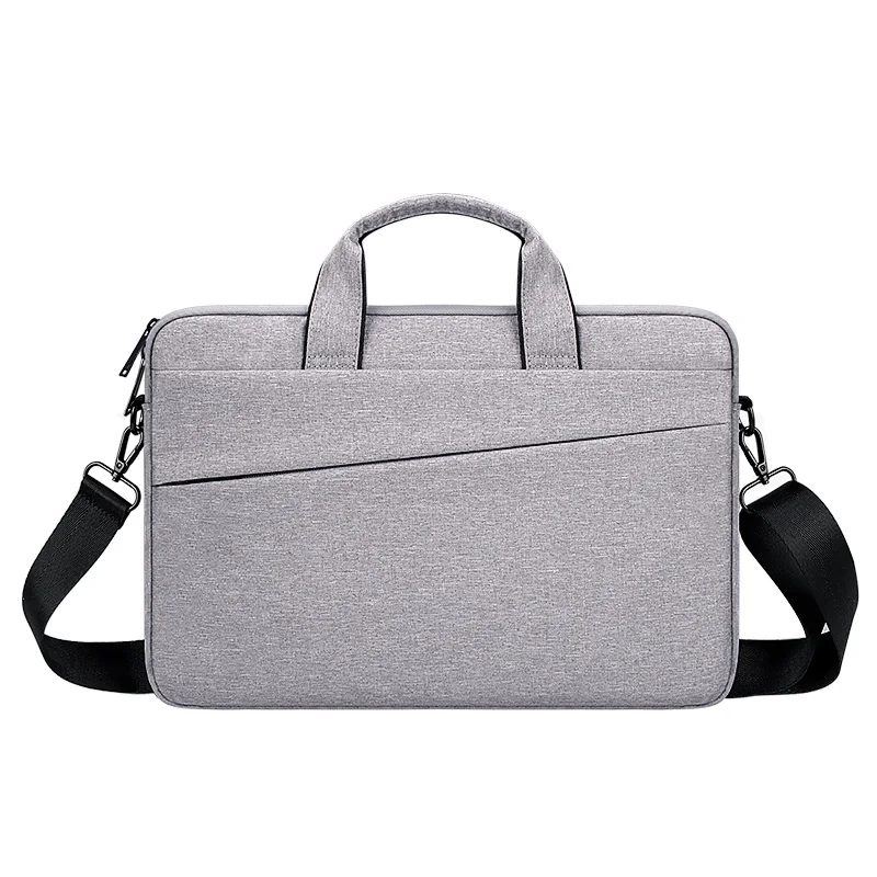 

Casual business single shoulder messenger men's and women's computer bag/briefcase large-capacity travel notebook bag, Black /light gray/navy/pink/dark gray