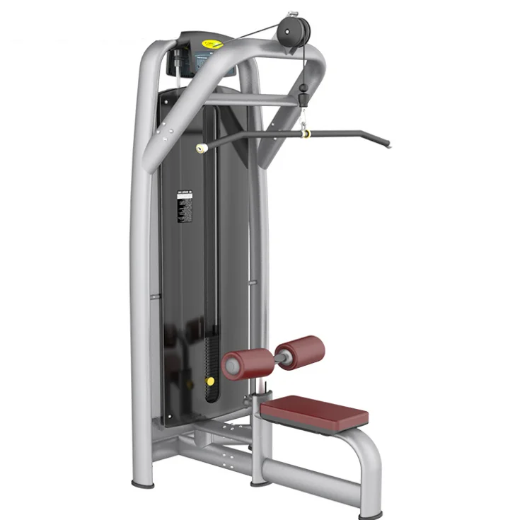 

2021 Huanwei Commercial Gym Fitness Equipment High-pull Back Trainer Insert Type Strength Training Equipment, As picture