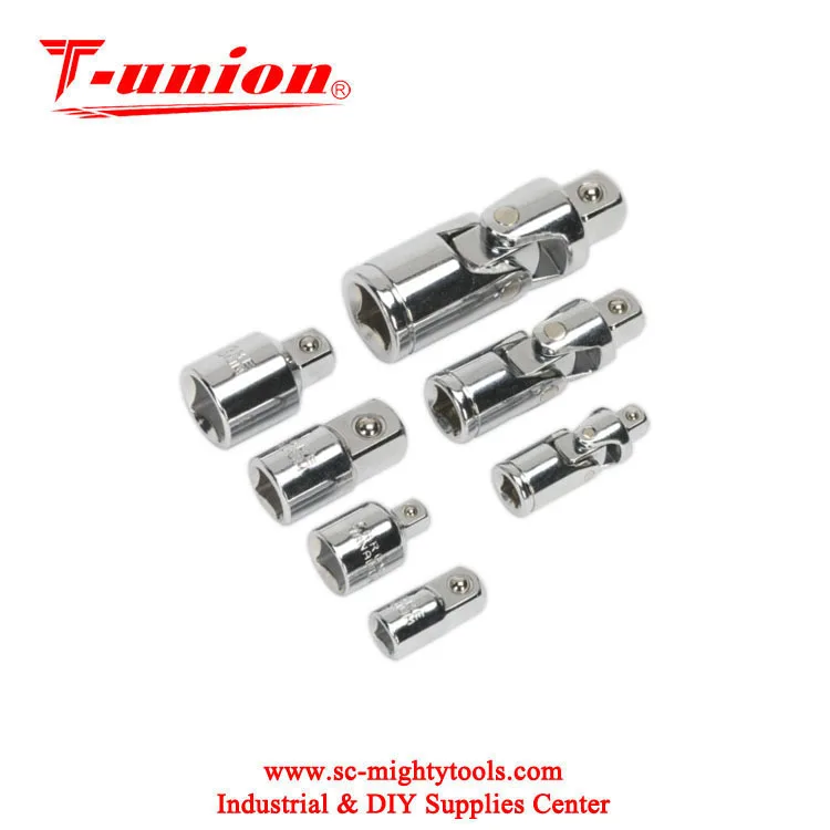 7pcs 1 4 3 8 1 2 Drive Universal Joint And Adaptor Air Impact Socket Set Buy Universal Joint Joint Adaptor Impact Socket Set Product On Alibaba Com