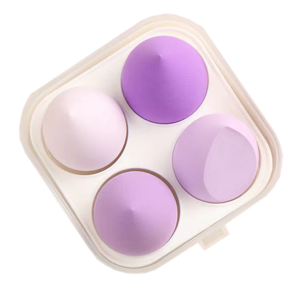 

New arrivals cosmetic powder puff in private label egg shaped best sellers teardrop makeup sponge set eggs