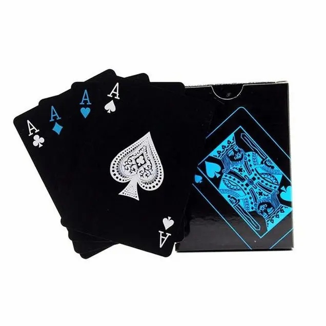 

poker 100% plastic Lencar Card Blank Sublimation Playing Cards, Cmyk 4c printing and oem