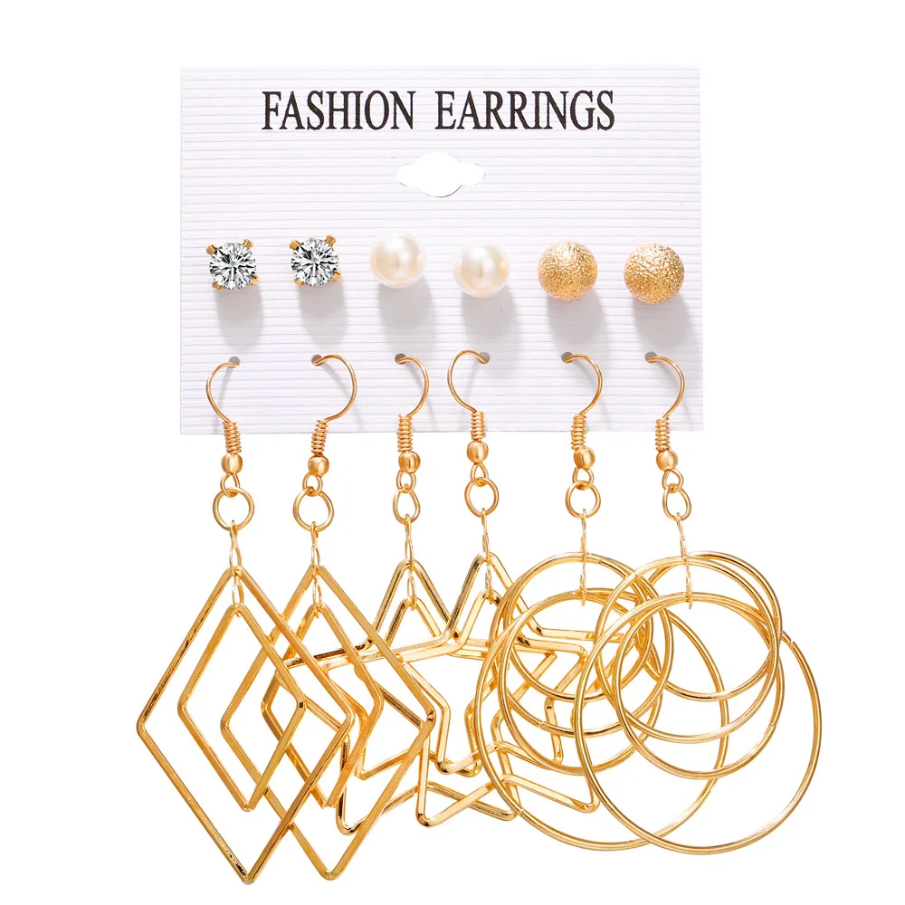 

Fashion gold jewelry earrings For Women Wholesale N98274, As pic