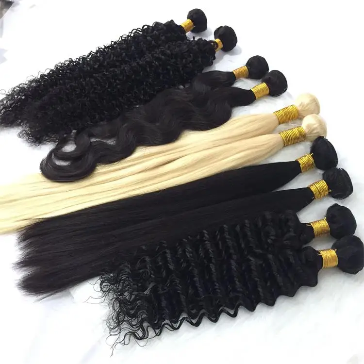 

Cheap Unprocessed Raw Hair Vendors 9A Grade Brazilian Virgin Hair Bundles Cuticle Aligned Hair, Natural color hair bundles