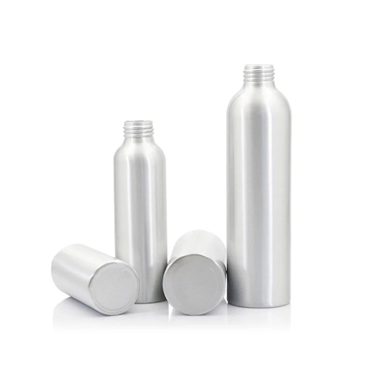 
Custom 50ml 100ml 250ml Fragrance Essential Oil Cream Lotion Aluminium bottle for Cosmetics 