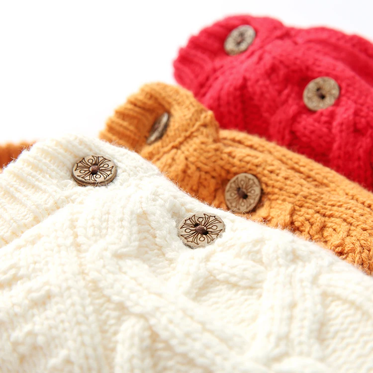 
cable pattern thickening knit baby sweaters winter baby clothes kids pullovers 