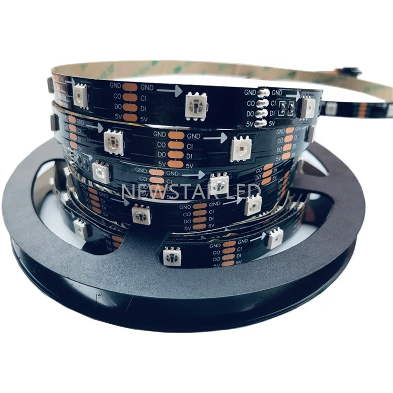 30leds 16bit HD108 Flexible LED Strip Magic color 65536 gray