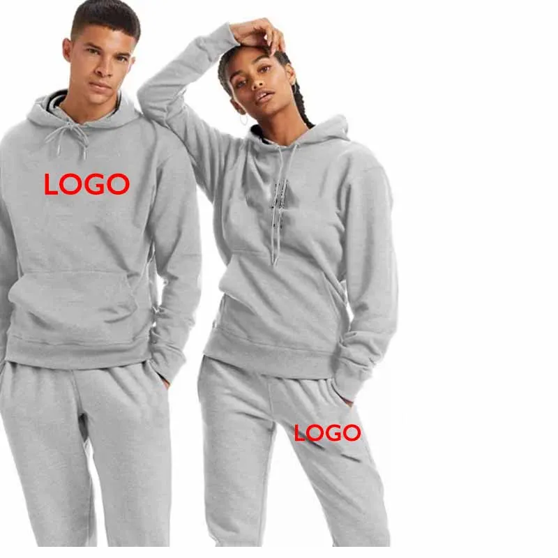 

Custom Blank Sweat Suits Unisex Sweatsuit Set Training Wear Fleece Tracksuit Mens Track Suit Sets, 25 color