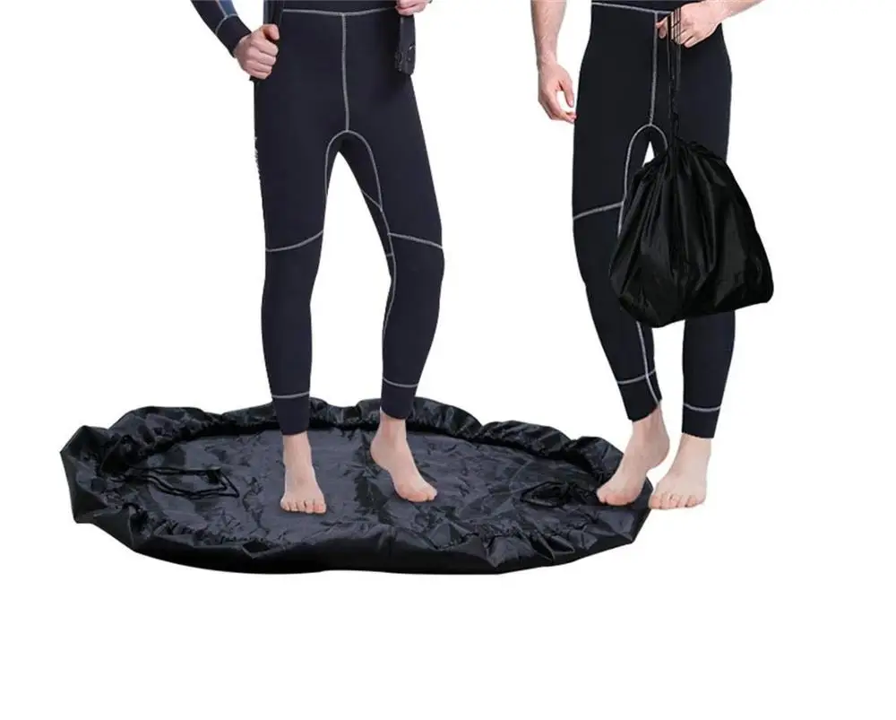 

Amazon Hot Sale Waterproof Changing Mat Surfing, Wetsuit Changing Mat (In stock), Black