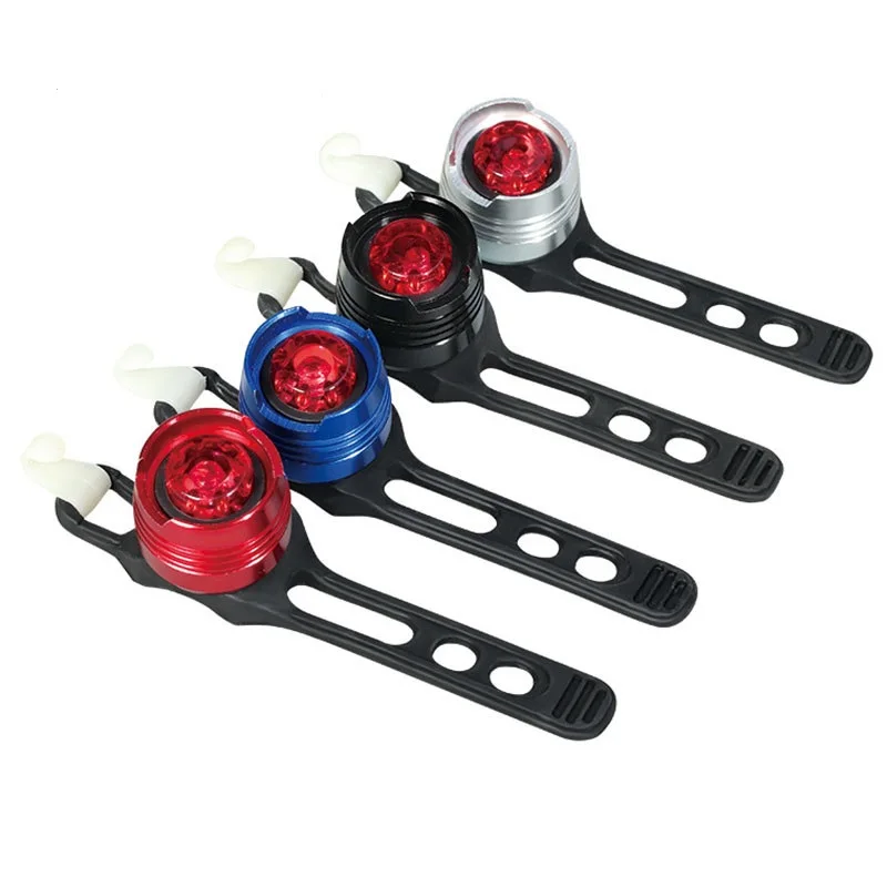 
SHIZIWANGRI Mini Bike Taillight USB Rechargeable Bicycle Rear Lamp White LED MTB Cycling Warning Light 3 Modes Bike Back Light 