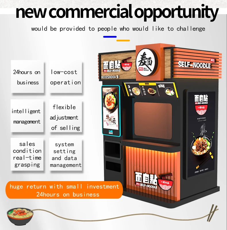 Ramen Vending Machine Instant Noodle Vending Machine For Sale japanese