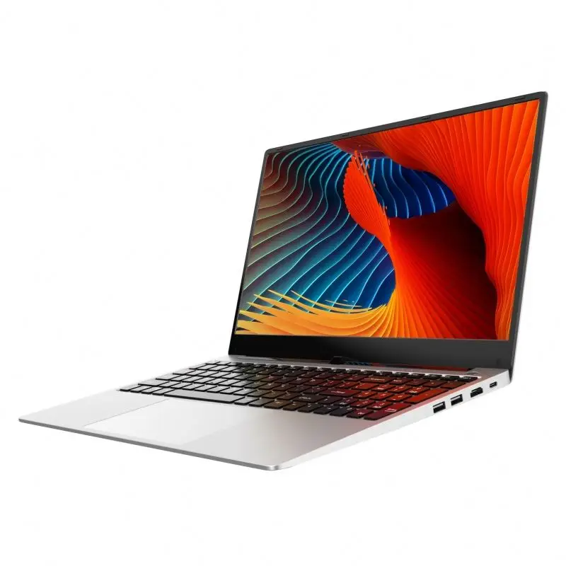 

For Study Busin Laptop Conroe I7-10510U Dual Cores 15.6 Inch Silver Notebook Computer Hardware Software