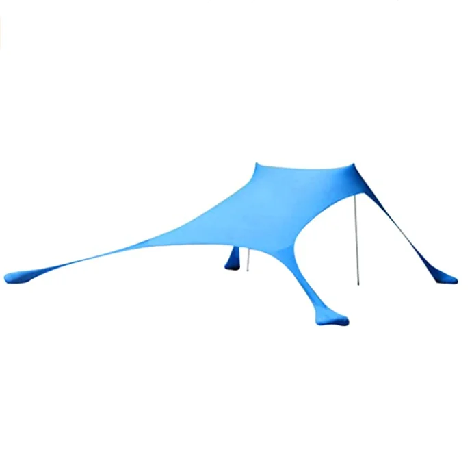 

Pop Up Beach Tent Sun Shelter UPF50+ with Sand Shovel Ground Pegs and Stability Poles Use For Camping, Any pantone color