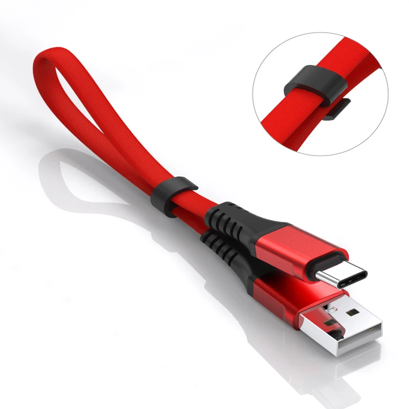 

2.4A Fast Charging 1m 8Pin short Phone Charger cable For iPhone 5/6/7plus/XS/XS MAX /ipad3/4/5 For Mobile Phone, Black red blue