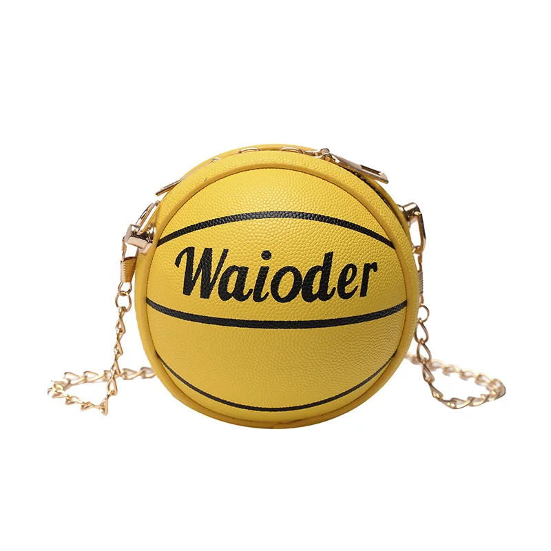 

Wholesale ladies unisex basketball ball cool fashion pu soccer purse shoulder bag for little girl and young laides, 8 color option