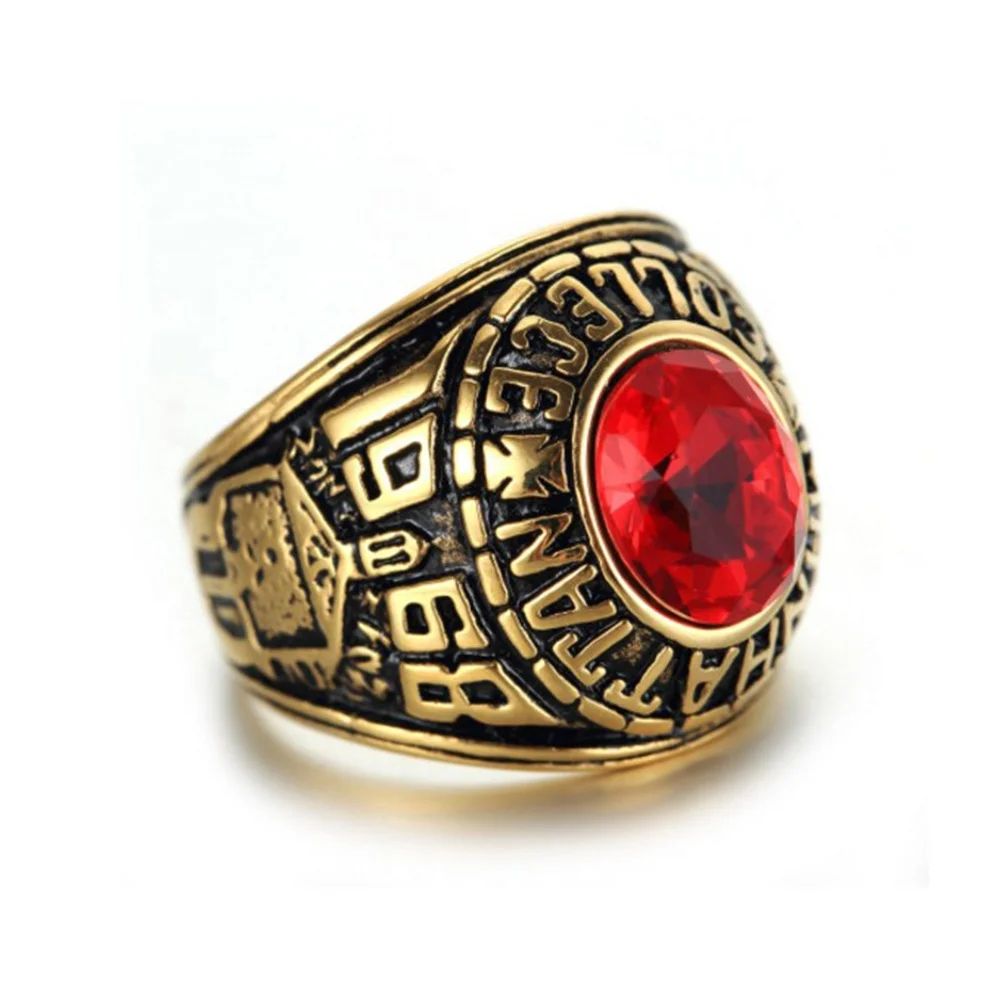 

Hot Sale Custom Design Letter Ring Stainless Steel Jewellery