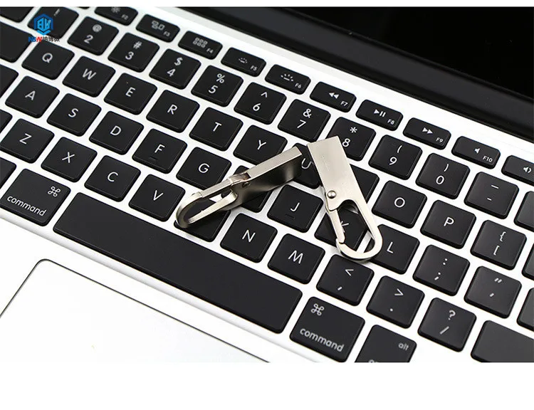 Factory Direct Sell Hook Style Key Chain USB Flash Drive 8GB 16GB 32GB 64GB Mini Metal Usb Flash Drive - ANKUX.COM